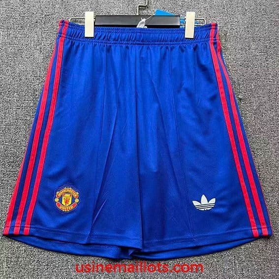 Short Manchester United Extérieur 2026/2027 Bleu