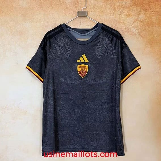 Maillot AS Roma Third 2026/2027 Noir