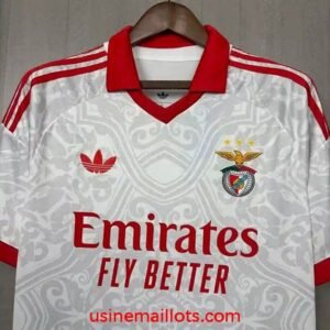 Alternative view of Maillot Benfica Extérieur 2026/2027 Blanc Gris