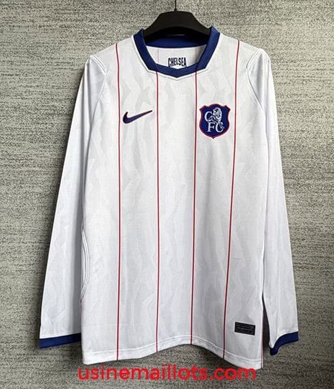 Maillot Chelsea Third Manches Longues 2026/2027 Blanc