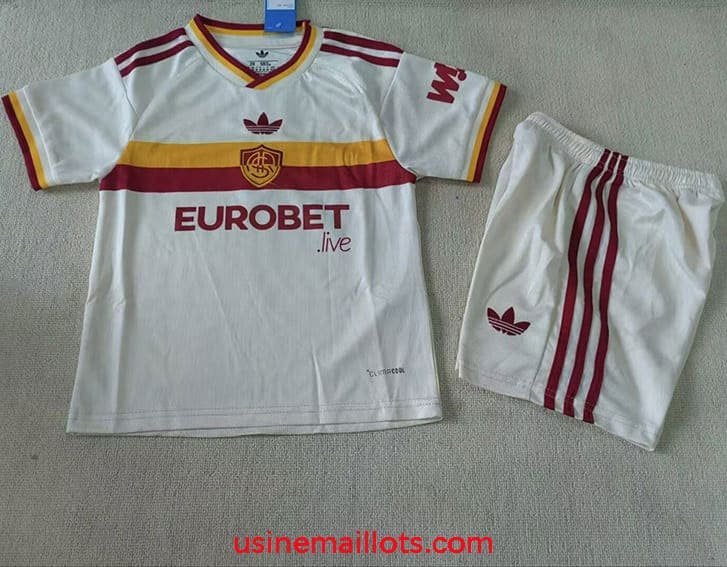 Maillot Enfant AS Roma Extérieur 2026/2027