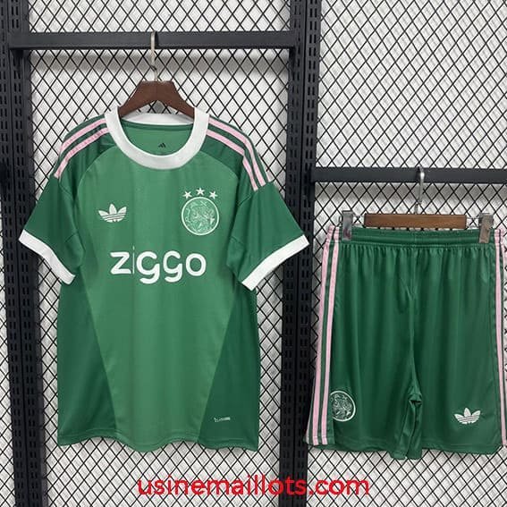 Maillot Enfant Ajax Gardien 2026/2027 Vert