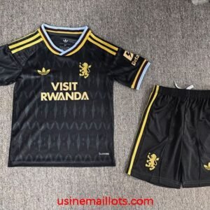 Maillot Enfant Aston Villa Extérieur 2026/2027 Noir