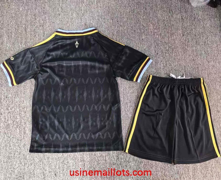 Maillot Enfant Aston Villa Extérieur 2026/2027 Noir – Image 2