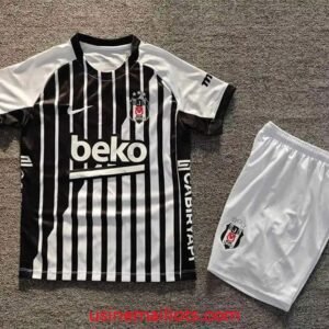 Maillot Enfant Beşiktaş Extérieur 2026/2027 Blanc Noir