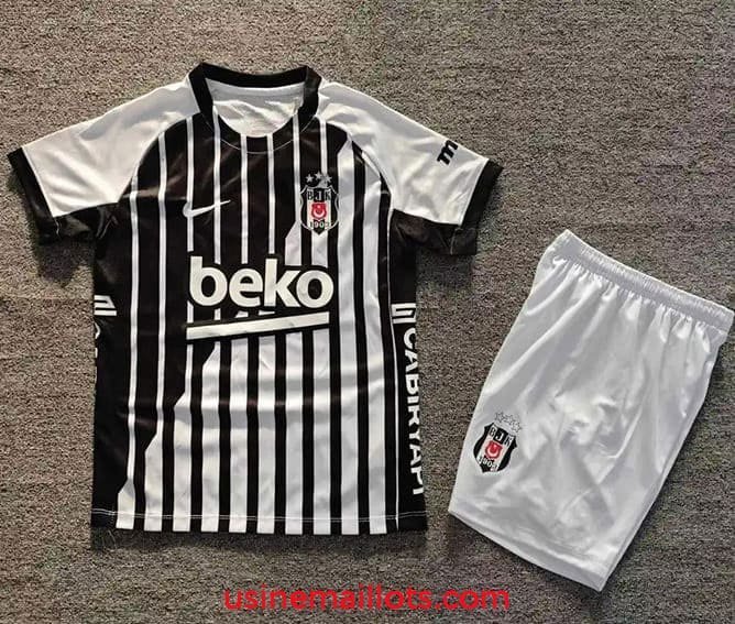 Maillot Enfant Beşiktaş Extérieur 2026/2027 Blanc Noir