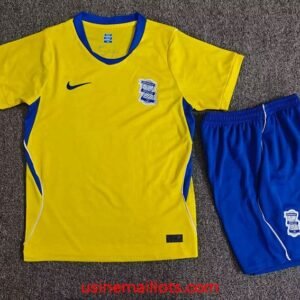 Maillot Enfant Birmingham City Extérieur 2026/2027 Jaune Bleu