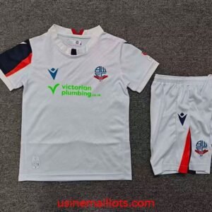 Maillot Enfant Bolton Wanderers Domicile 2026/2027 Blanc