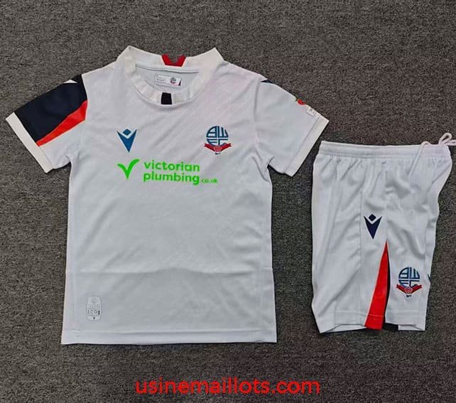 Maillot Enfant Bolton Wanderers Domicile 2026/2027 Blanc