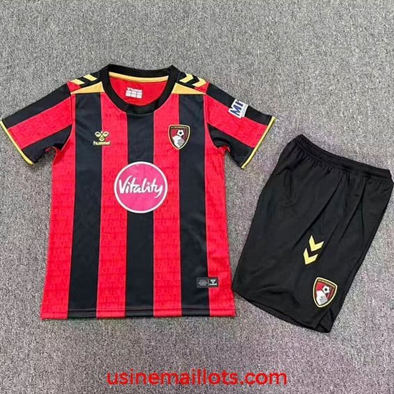 Maillot Enfant Bournemouth Domicile 2026/2027 Rouge Noir