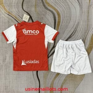 Alternative view of Maillot Enfant Braga Domicile 2026/2027 Rouge Blanc