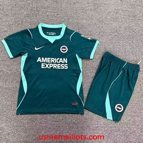 Maillot Enfant Brighton & Hove Albion Third 2026/2027 Vert