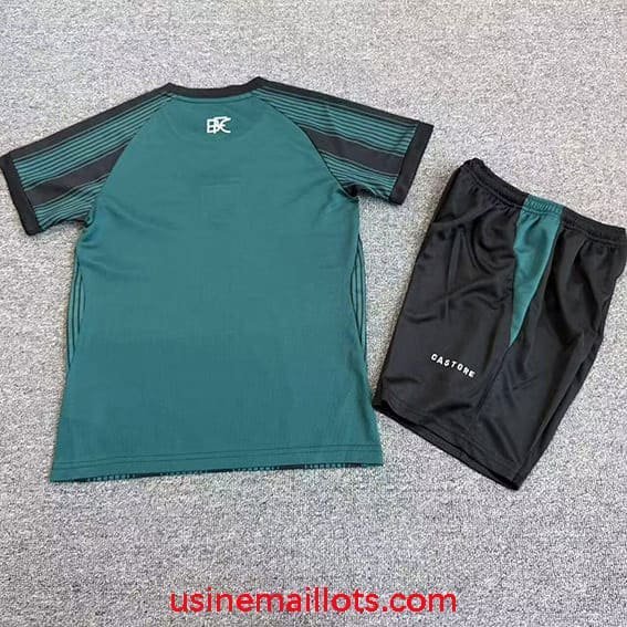 Maillot Enfant Burnley Third 2026/2027 Vert Noir – Image 2