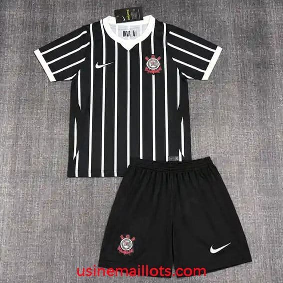 Maillot Enfant Corinthians Extérieur 2026/2027 Noir Blanc