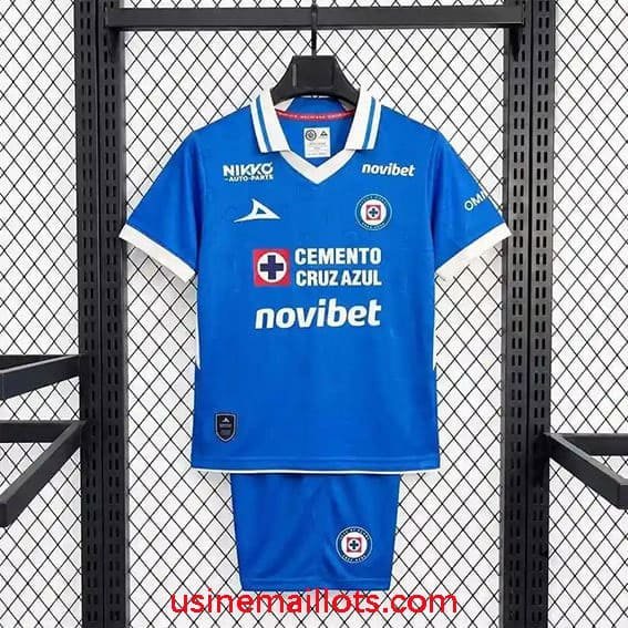 Maillot Enfant Cruz Azul Domicile 2026/2027 Bleu