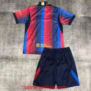 Alternative view of Maillot Enfant FC Barcelone Domicile 2026/2027 Rouge Bleu