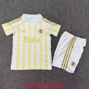 Maillot Enfant Fenerbahce Extérieur 2026/2027 Jaune Blanc