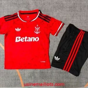 Maillot Enfant Flamengo Third 2026/2027 Rouge Noir