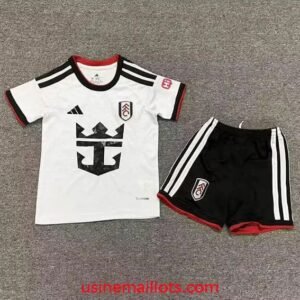 Maillot Enfant Fulham FC Domicile 2026/2027 Blanc Noir