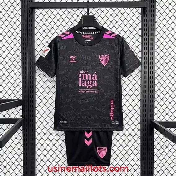 Maillot Enfant Malaga Third 2026/2027 Noir