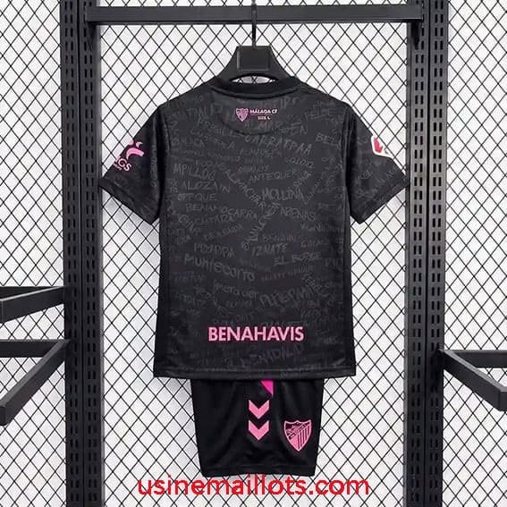Maillot Enfant Malaga Third 2026/2027 Noir – Image 2