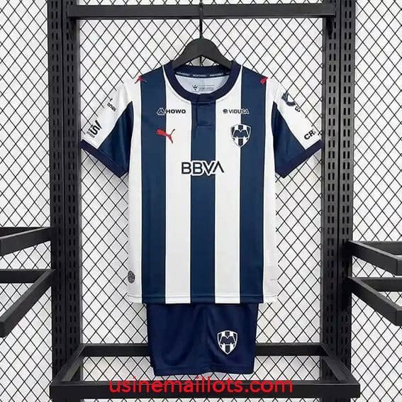 Maillot Enfant Monterrey Domicile 2026/2027 Blanc Bleu