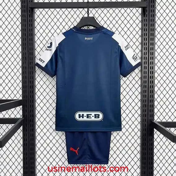 Maillot Enfant Monterrey Domicile 2026/2027 Blanc Bleu – Image 2