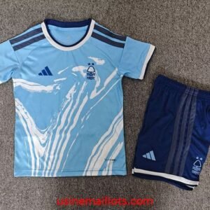 Maillot Enfant Nottingham Forest Third 2026/2027 Bleu Blanc