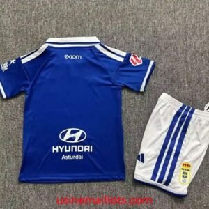 Alternative view of Maillot Enfant Real Oviedo Domicile 2026/2027 Bleu Blanc