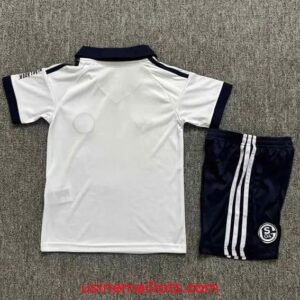 Alternative view of Maillot Enfant Schalke 04 Extérieur 2026/2027 Blanc Noir
