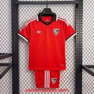 Maillot Enfant Sevilla Extérieur 2026/2027 Rouge