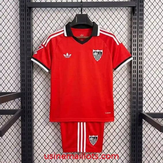 Maillot Enfant Sevilla Extérieur 2026/2027 Rouge