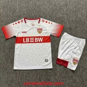 Maillot Enfant VfB Stuttgart Domicile 2026/2027 Rouge Blanc
