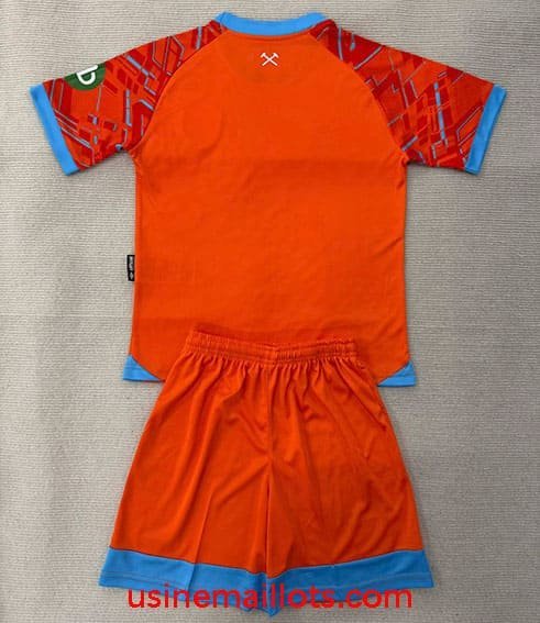 Maillot Enfant West Ham Gardien 2026/2027 Orange – Image 2