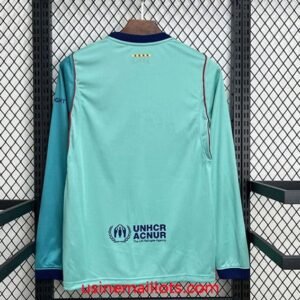Alternative view of Maillot FC Barcelone Third Manches Longues 2026/2027 Bleu