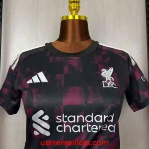 Alternative view of Maillot Femme Liverpool Third 2026/2027 Rouge Noir