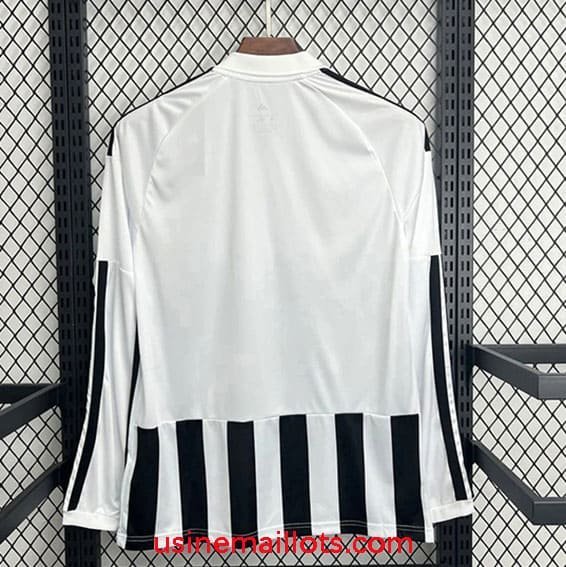 Maillot Juventus Domicile Manches Longues 2026/2027 Noir Blanc – Image 2