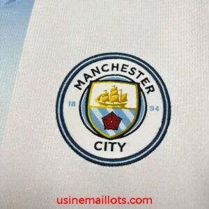 Alternative view of Maillot Manchester City Third 2026/2027 Blanc Bleu