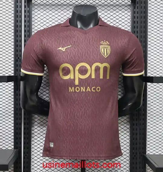 Maillot Match AS Monaco Extérieur 2026/2027 Rouge