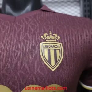 Alternative view of Maillot Match AS Monaco Extérieur 2026/2027 Rouge