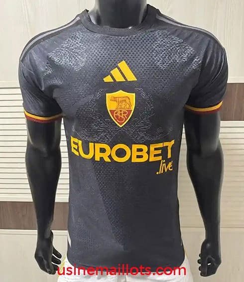 Maillot Match AS Roma Third 2026/2027 Noir