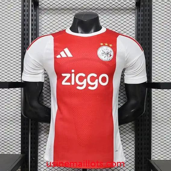 Maillot Match Ajax Domicile 2026/2027 Rouge Blanc