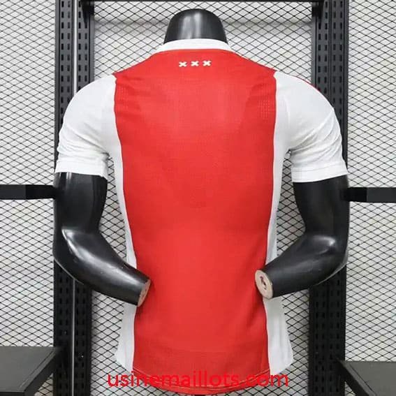 Maillot Match Ajax Domicile 2026/2027 Rouge Blanc – Image 3