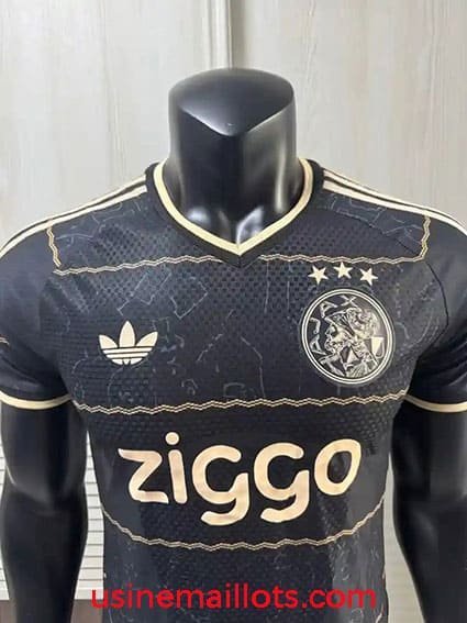 Maillot Match Ajax Extérieur 2026/2027 Noir – Image 2