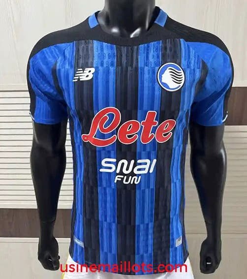 Maillot Match Atalanta Domicile 2026/2027 Noir Bleu