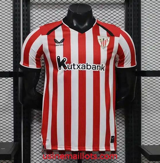 Maillot Match Athletic Bilbao Domicile 2026/2027 Rouge Blanc