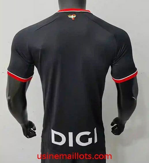 Maillot Match Athletic Bilbao Extérieur 2026/2027 Noir – Image 3