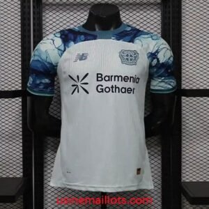 Maillot Match Bayer Leverkusen Extérieur 2026/2027 Bleu Blanc