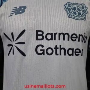 Alternative view of Maillot Match Bayer Leverkusen Extérieur 2026/2027 Bleu Blanc