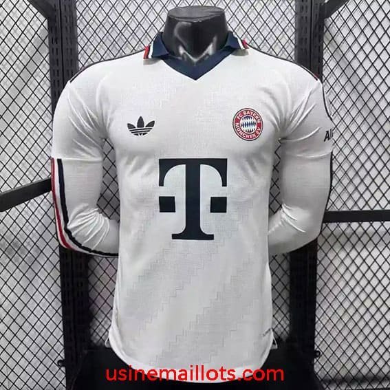 Maillot Match Bayern Munich Extérieur Manches Longues 2026/2027